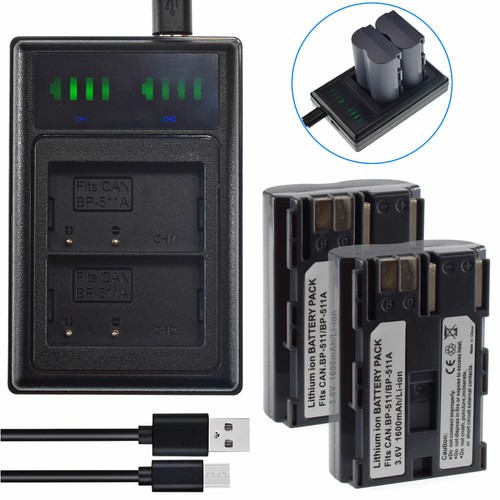Batteria 511 con - 2x, bp-511