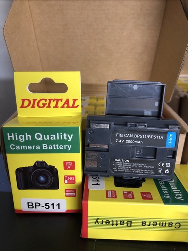 Batteria 2000mah per canon - batteria,